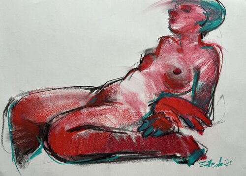 Nude #3 di Satenik Ghulijanyan, Disegno in vendita su Singulart