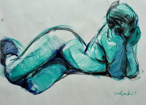 Nude #4 di Satenik Ghulijanyan, Disegno in vendita su Singulart