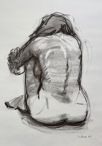 Nude #6 von Satenik Ghulijanyan, Zeichnungen kaufen auf Singulart