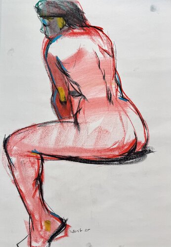 Nude #7 by Satenik Ghulijanyan, Drawing for Sale on Singulart