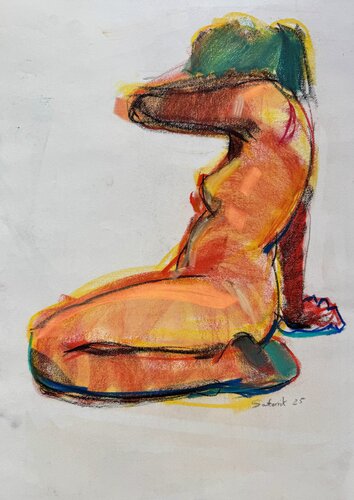 Nude #8 by Satenik Ghulijanyan, Drawing for Sale on Singulart
