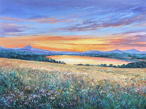 “Endless Calm” by Anna Stakanova, Painting for Sale on Singulart