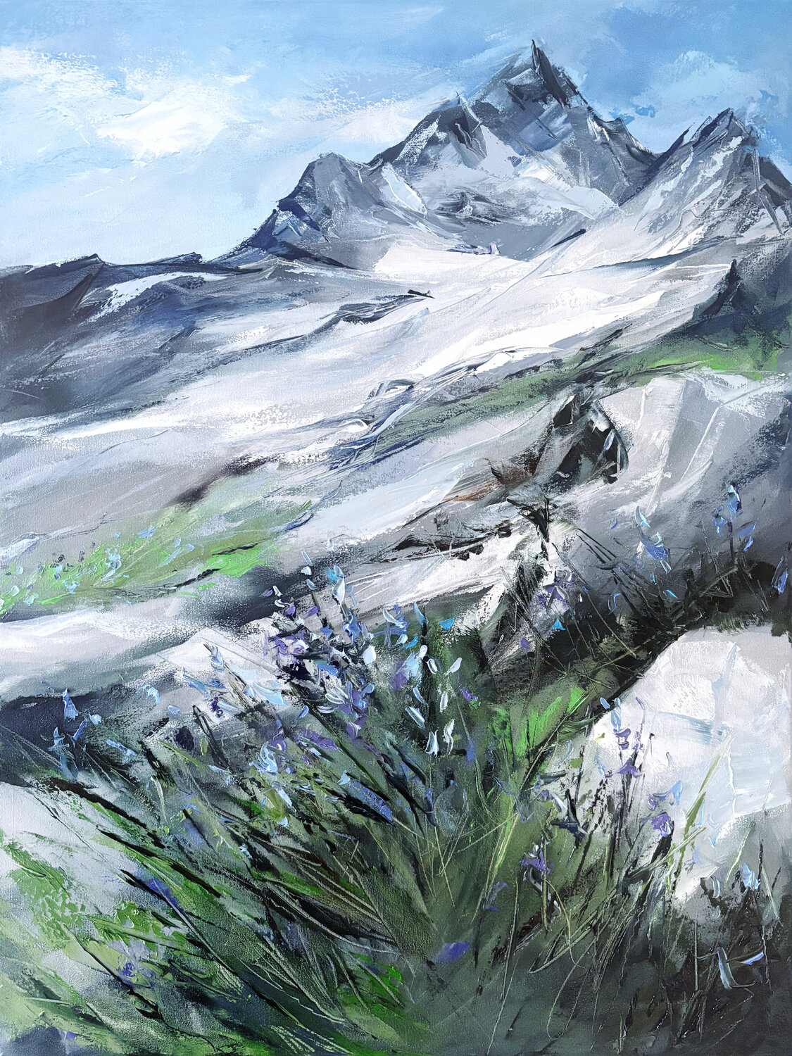 Wildflowers in the Mountains Anna Stakanova