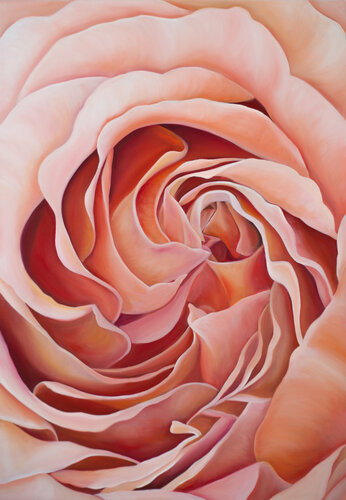 Blume "Gemma" di Antje Liebscher, Pittura in vendita su Singulart