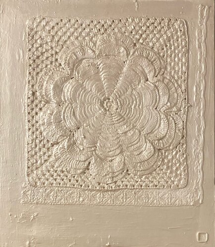 Whiteness. van Tina Mallia, Schilderij te koop op Singulart