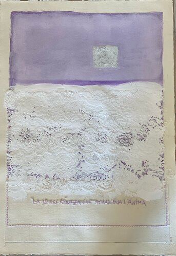 La leggerezza che invadeva l'anima. by Tina Mallia, Work on Paper for Sale on Singulart