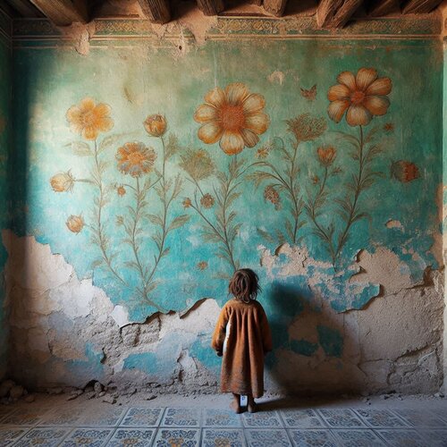 Facing a wall. (one) von Tina Mallia, Digital kaufen auf Singulart