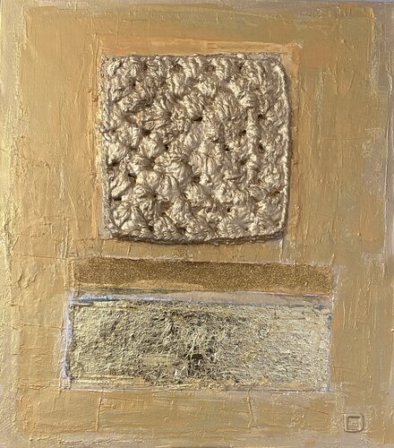 Gold ! Gold ! Gold ! von Tina Mallia, Malerei kaufen auf Singulart