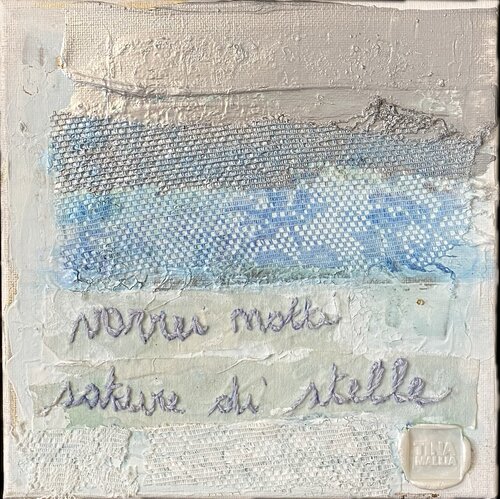 Vorrei notti sature di stelle.N.4 von Tina Mallia, Malerei kaufen auf Singulart