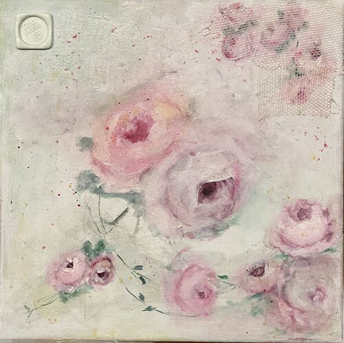 Avevo voglia di fiori von Tina Mallia, Malerei kaufen auf Singulart