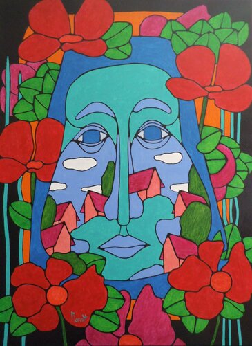 Confinement     Oeuvre 1 van Michel Marant, Schilderij te koop op Singulart