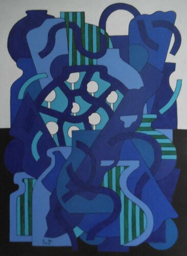 Arbres blancs van Michel Marant, Schilderij te koop op Singulart