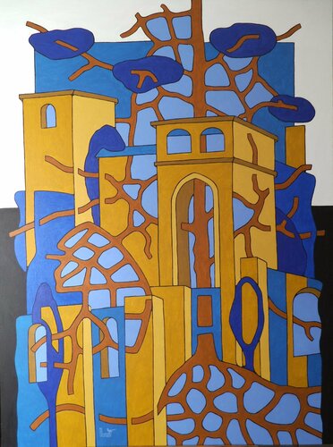 Sanctus Amandus de Viniano van Michel Marant, Schilderij te koop op Singulart