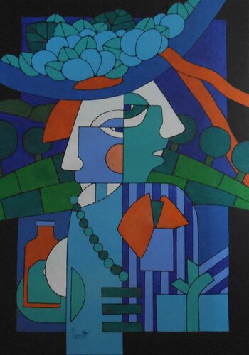 Elle et lui di Michel Marant, Pittura in vendita su Singulart