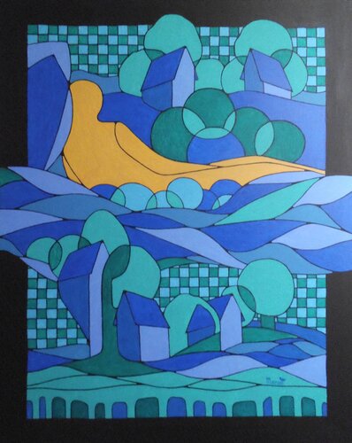 DOUCEUR RURALE by Michel Marant, Painting for Sale on Singulart
