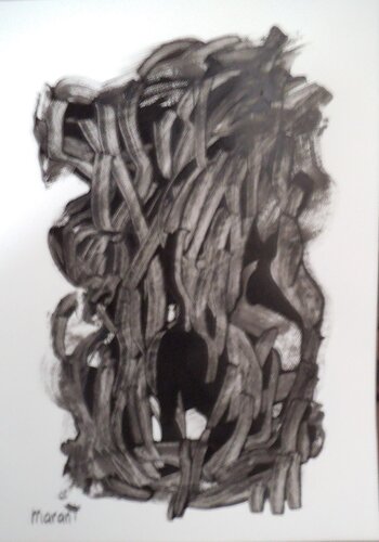 IN -  FOLIO 1 di Michel Marant, Pittura in vendita su Singulart