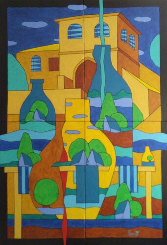ABBAYE di Michel Marant, Pittura in vendita su Singulart