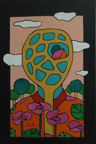 L'arbre jaune van Michel Marant, Schilderij te koop op Singulart