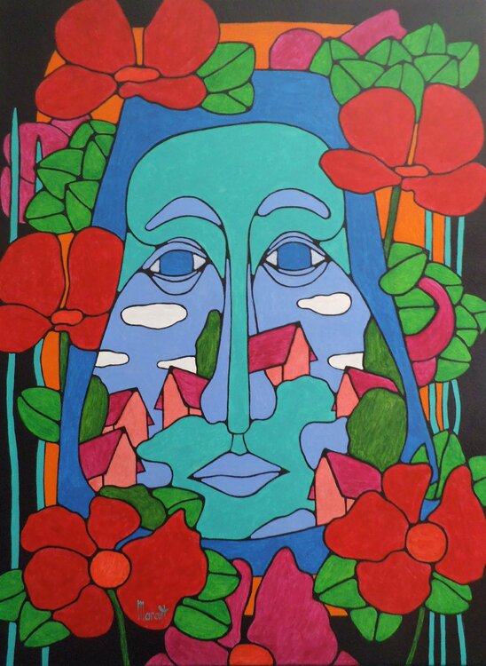 Confinement     Oeuvre 1 Michel Marant