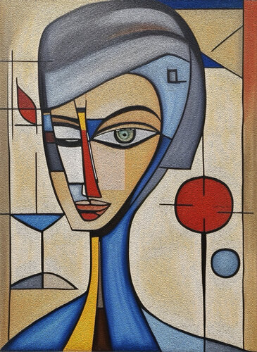 Persische Königin mimi by Annette Billeter-Kuehn, Print for Sale on Singulart