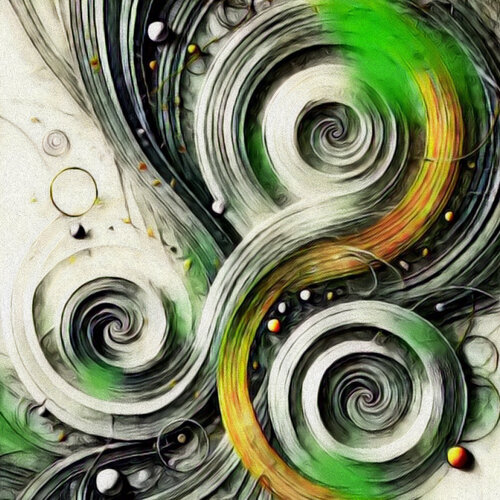 SPIRALE x 3 by Annette Billeter-Kuehn, Print for Sale on Singulart