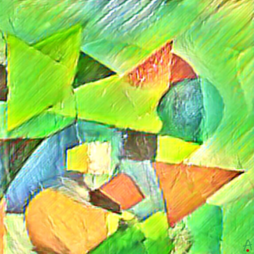 Geometrische Harmonie by Annette Billeter-Kuehn, Print for Sale on Singulart