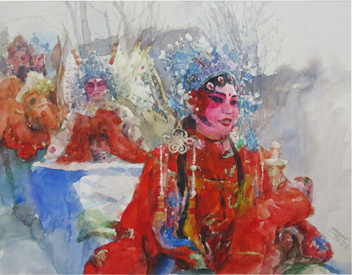 Land Boat Dance von Chunguang Ma, Malerei kaufen auf Singulart