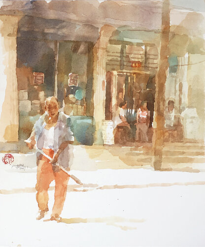 Hot noon di Chunguang Ma, Pittura in vendita su Singulart