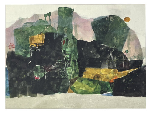 Taihang Reminiscence — Spring Equinox van Chunguang Ma, Werk op papier te koop op Singulart