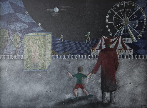 Souvenir intime von Christian Paboeuf, Zeichnungen kaufen auf Singulart