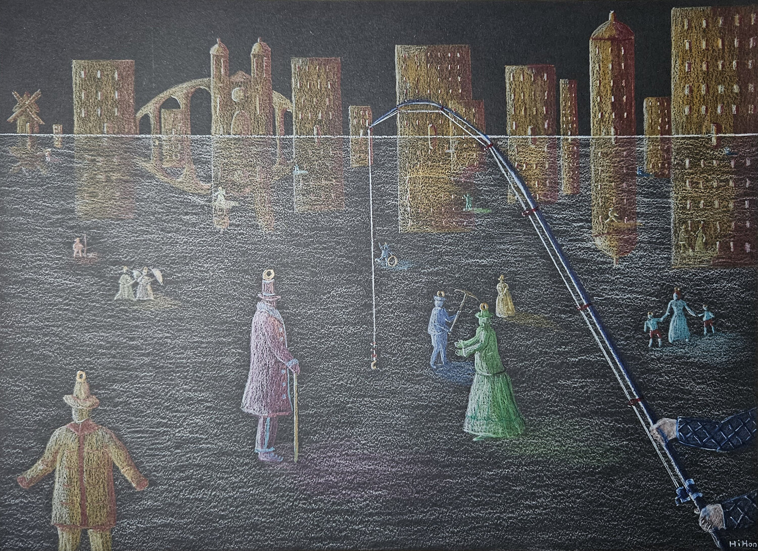 Les immeubles jaunes Christian Paboeuf