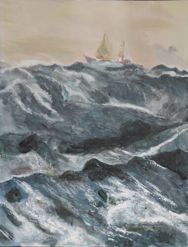 Misaine van Christian Delavelle, Schilderij te koop op Singulart