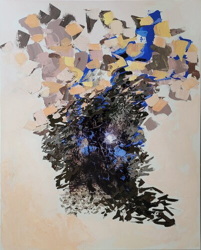 L'oeil du marais di Christian Delavelle, Pittura in vendita su Singulart