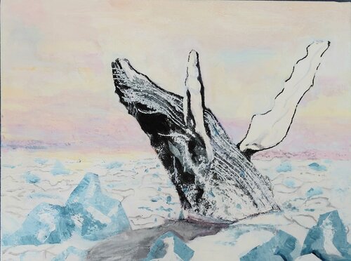 Husavik di Christian Delavelle, Pittura in vendita su Singulart
