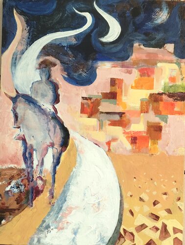 Pedro Paramo di Christian Delavelle, Pittura in vendita su Singulart