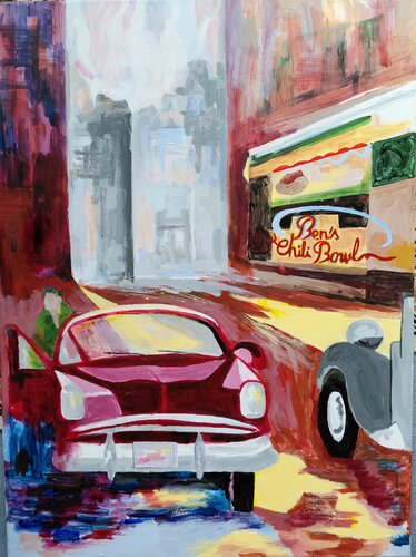Ben's Chilly Bowl de Christian Delavelle, Pintura a la venta en Singulart