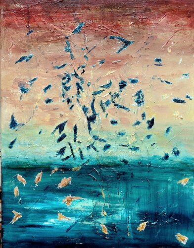 Ganymède de Christian Delavelle, Pintura a la venta en Singulart