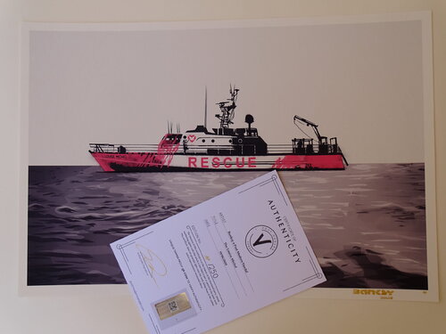 Banksy x Post Modern Vandal - The original Louise Michel von Other, Druck kaufen auf Singulart