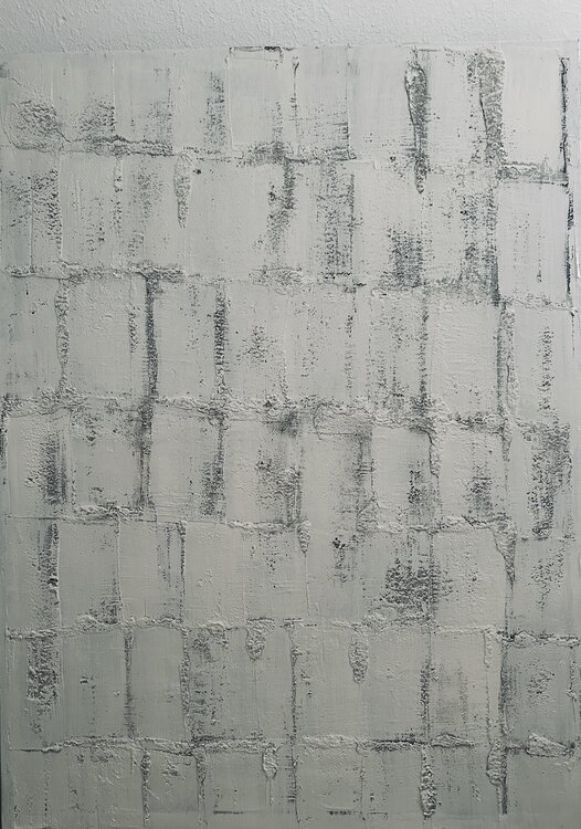 White grid panel 1 Shannon Louis