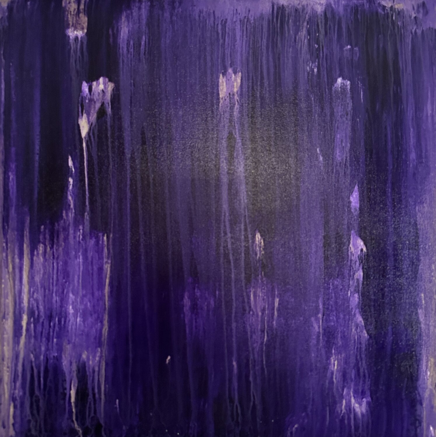 The love of purple 2 Shannon Louis Originalgemälde zu verkaufen
