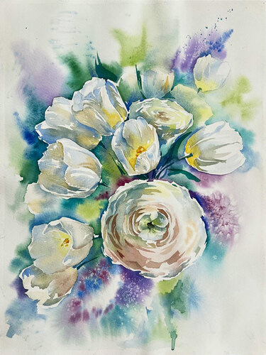Spring is comming de Olena Horova, Pintura a la venta en Singulart