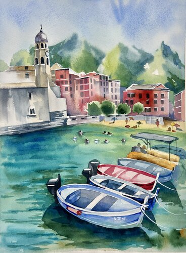 Italian vacation von Olena Horova, Malerei kaufen auf Singulart