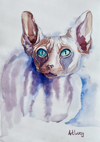 Sphynx von Olena Horova, Malerei kaufen auf Singulart