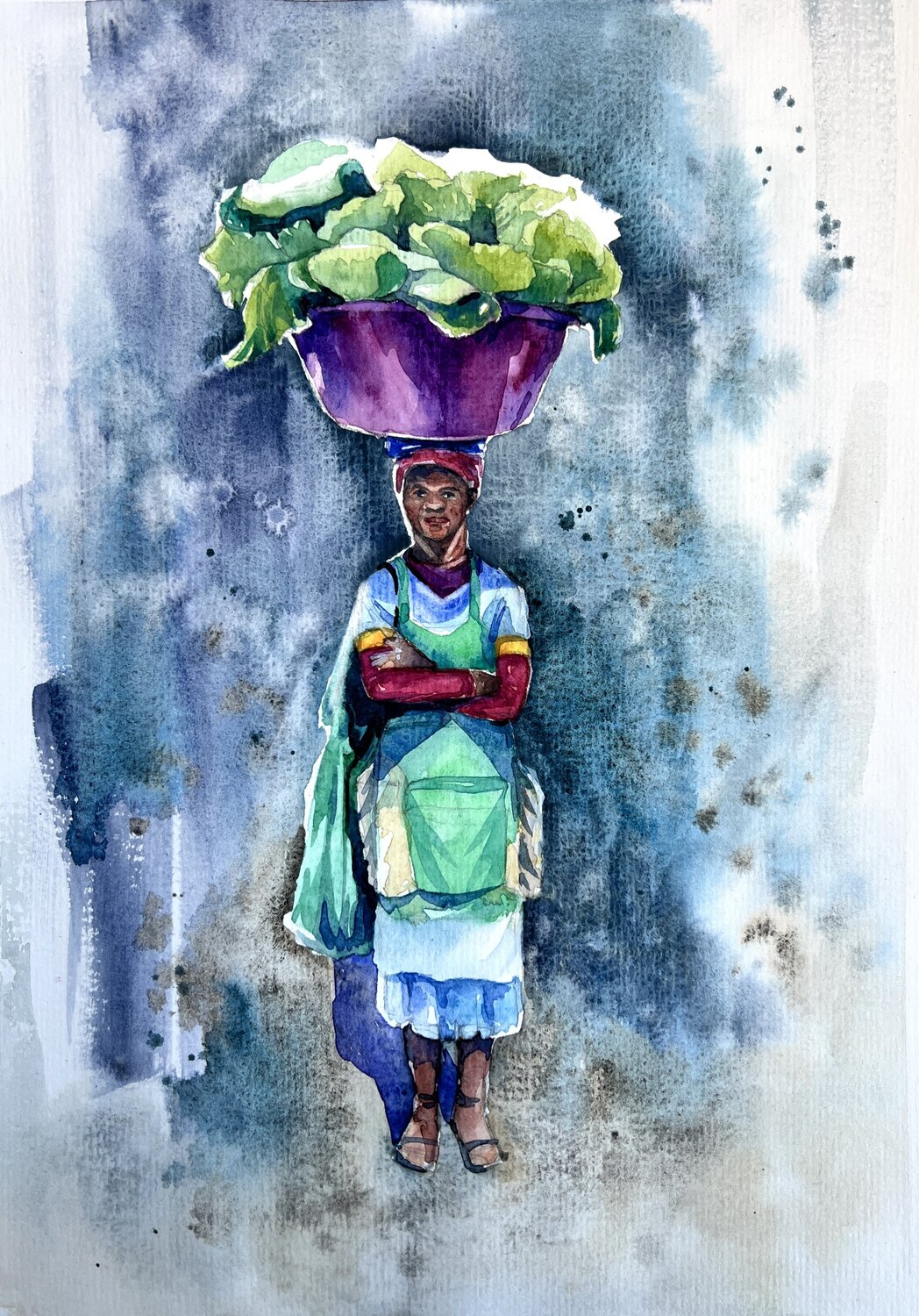 Cape Verde woman Olena Horova