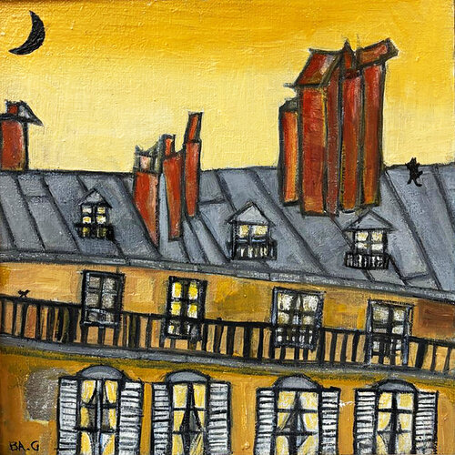 Toit 8 Paris di BA-G., Pittura in vendita su Singulart