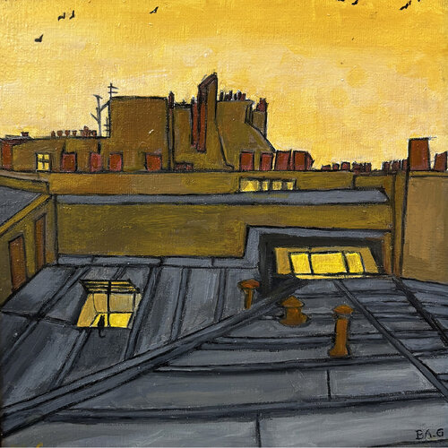 Toit 10 Paris di BA-G., Pittura in vendita su Singulart