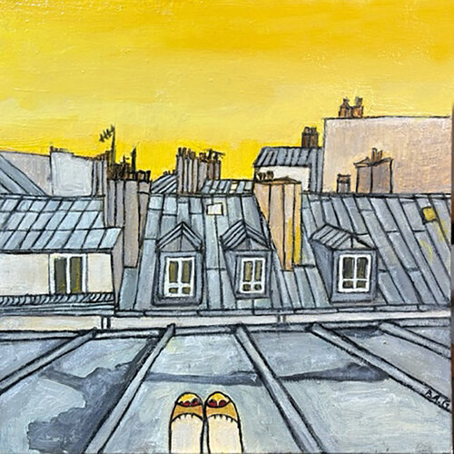 Toit 13 Paris von BA-G., Malerei kaufen auf Singulart