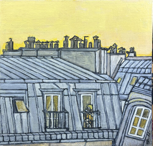 Toit 17 Paris di BA-G., Pittura in vendita su Singulart