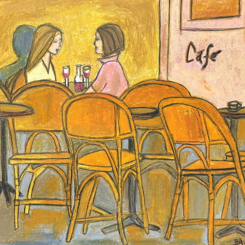 Terrasse parisienne du 1er BA-G.