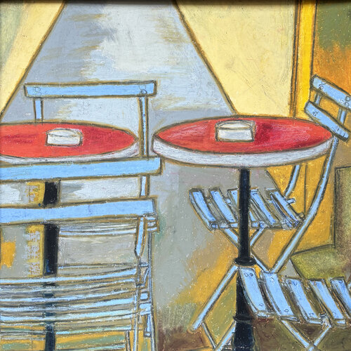 Terrasse 2-20 van BA-G., Schilderij te koop op Singulart